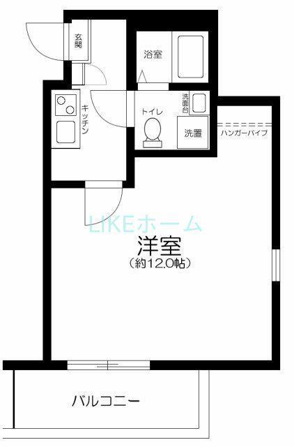船橋市宮本1丁目計画(1K/2階)の間取り写真