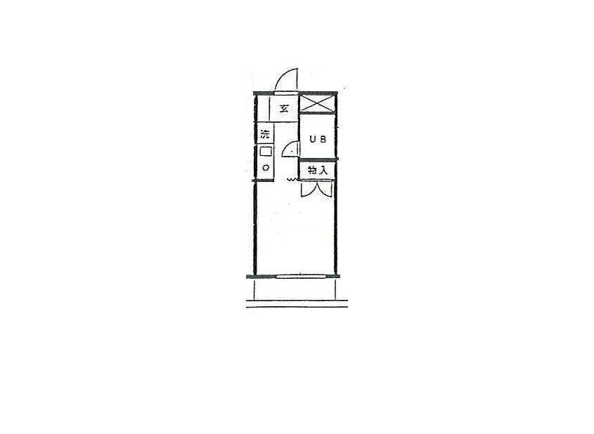 ハイメリッヒ町屋(1K/6階)の間取り写真