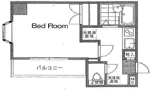グランヴァン東池袋II(1K/9階)の間取り写真