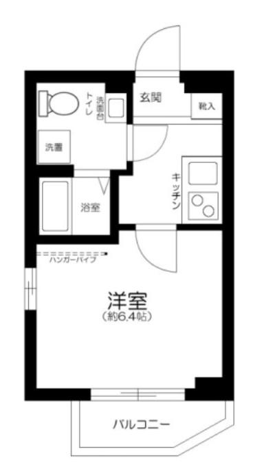 アーバンフロント秋葉原(1K/5階)の間取り写真