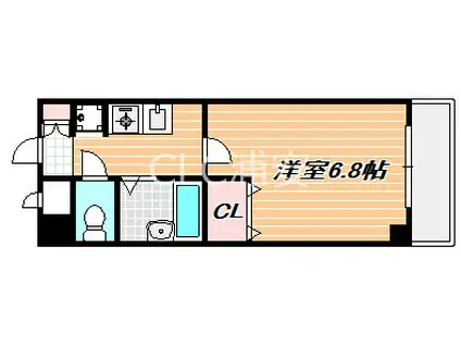 S-FORT舞浜(1K/3階)の間取り写真