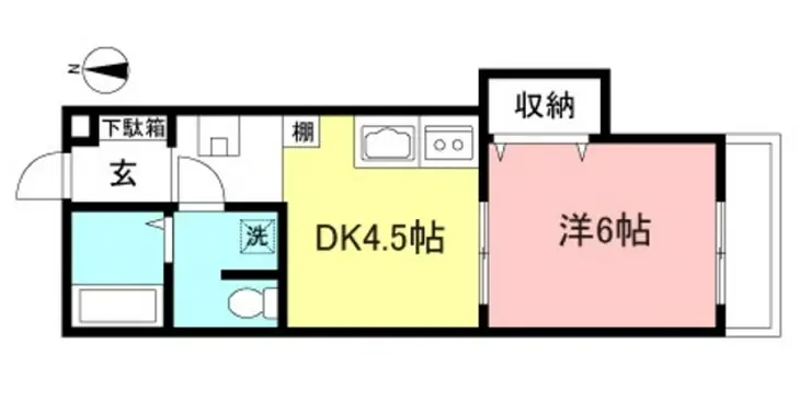 エスポワール成城 1階階 間取り