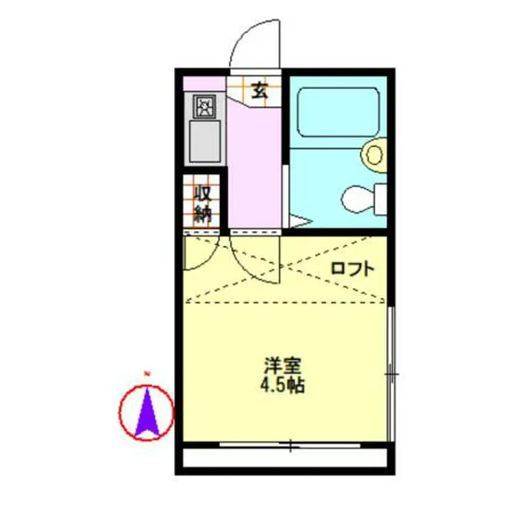 ライフピアプリンセス 2階階 間取り