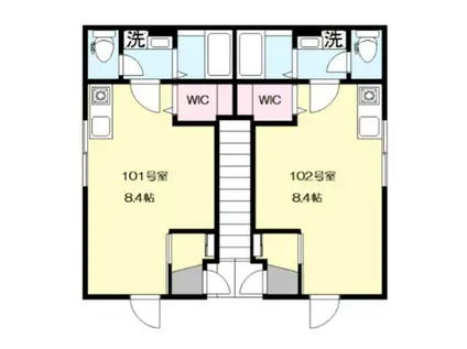 RIDERS BASE IN 阿佐谷(ワンルーム/1階)の間取り写真