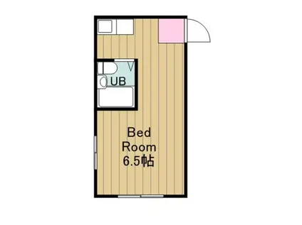 ハイツオーギ(ワンルーム/2階)の間取り写真