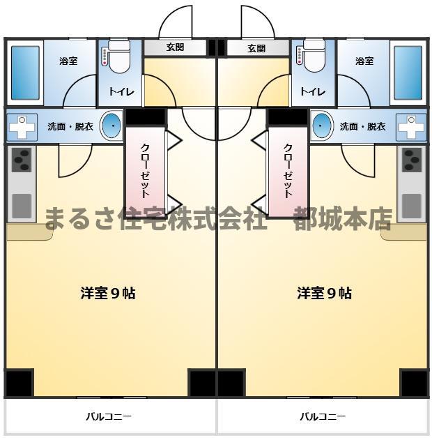 プリンセスマンション(ワンルーム/5階)の間取り写真