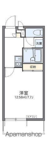 レオパレスマックハウス(1K/2階)の間取り写真