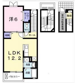 グレイス大町(1LDK/3階)の間取り写真