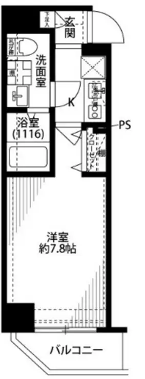 プレール・ドゥーク西川口 6階階 間取り