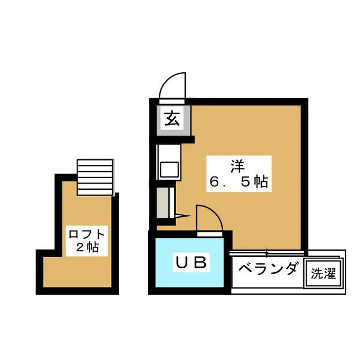ベルハイム南ヶ丘 3階階 間取り