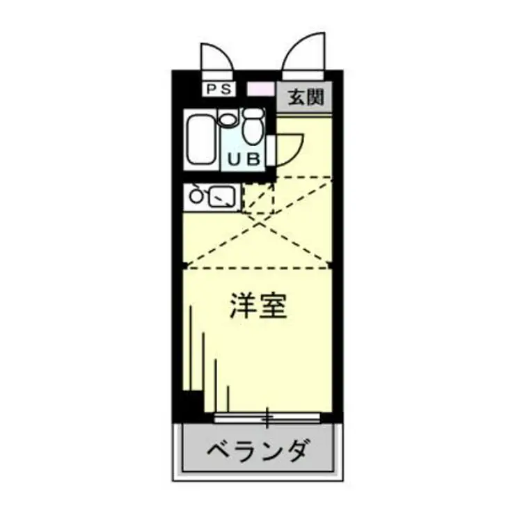 リエス池上ノーブル 2階階 間取り