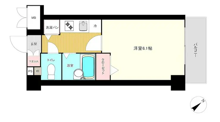 トーシンフェニックス吉祥寺参番館 2階階 間取り