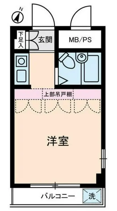 川崎西ダイカンプラザ 2階階 間取り