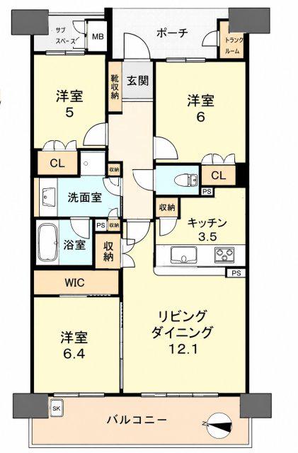六甲アイランドCITY W7RESIDE 12番館