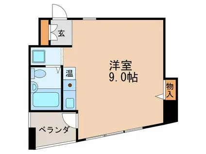 G&Y東桜(ワンルーム/7階)の間取り写真