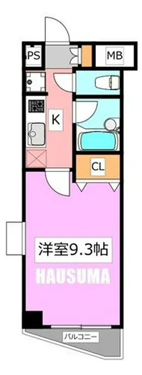 AQUA ARTESSIMO CONCORDIA 5階階 間取り