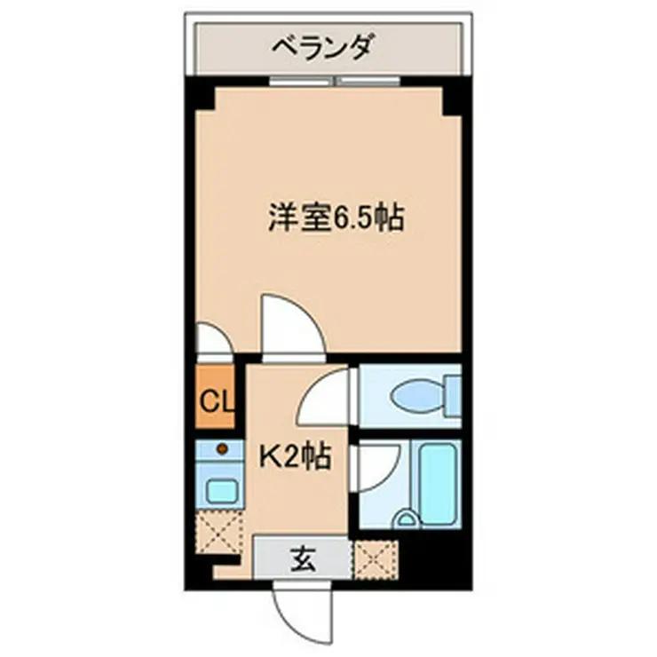 サンヴァレー南雪谷 3階階 間取り