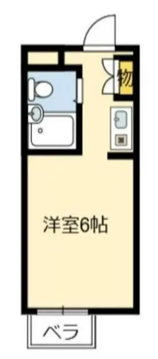 アネックス船堀 2階階 間取り