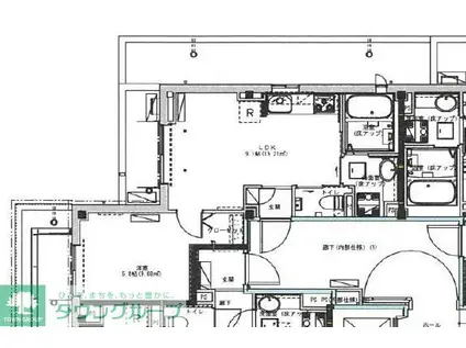 JOS RESIDENCE 高田馬場(1LDK/3階)の間取り写真