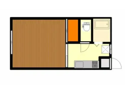 メゾン・オオタ(2K/1階)の間取り写真