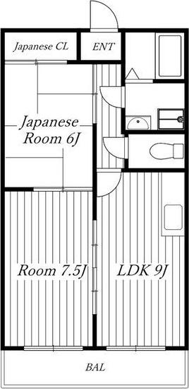 21ST.CENTYURY(2LDK/2階)の間取り写真