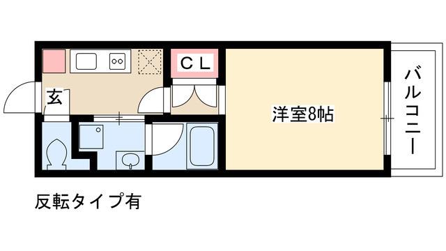 タウンライフ本郷駅前(1K/3階)の間取り写真