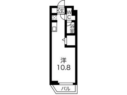 スパシエベルタ板橋本町(ワンルーム/4階)の間取り写真