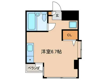 PCハウス(ワンルーム/2階)の間取り写真