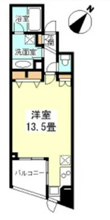 プロスペクト渋谷道玄坂 5階階 間取り