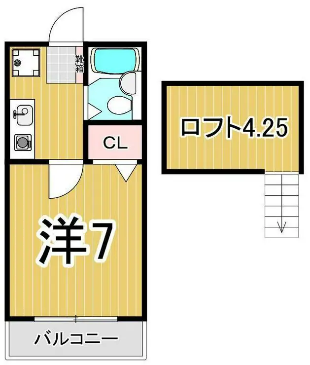 フジパレス2 2階階 間取り
