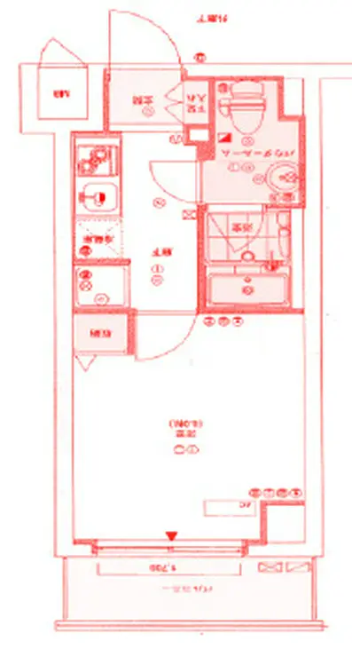 リガーレ大和ステーションプラザ 2階階 間取り