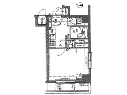 L-VIENT南荻窪(1K/2階)の間取り写真