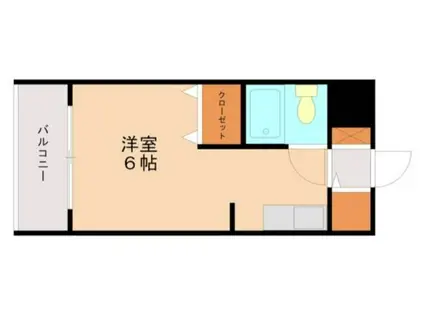 メゾン・ド・香椎参道(ワンルーム/3階)の間取り写真