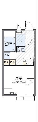 レオパレスエニワン(1K/2階)の間取り写真