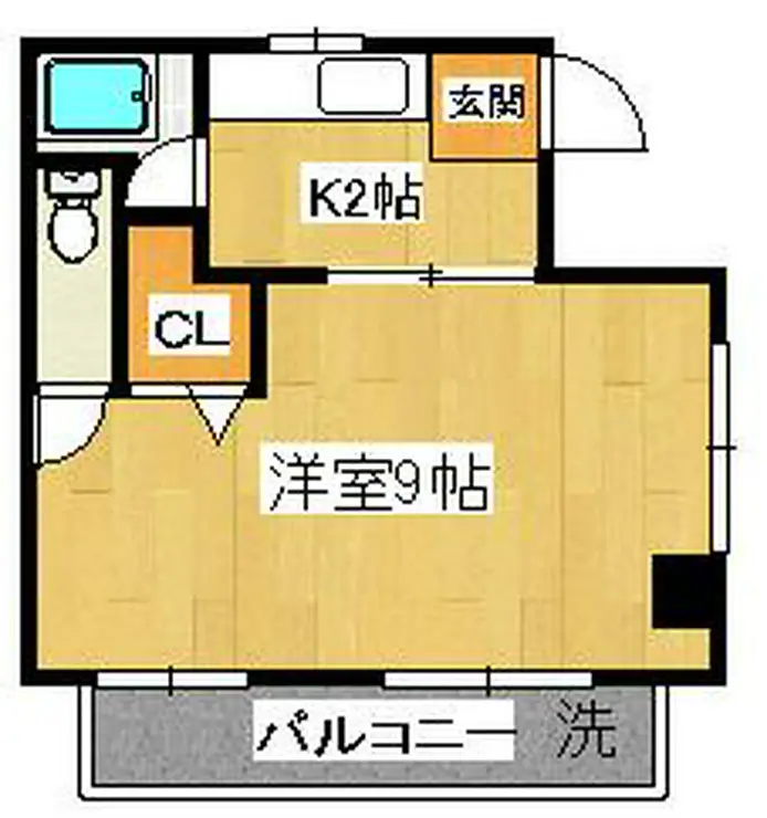 ヒルズ松本 3階階 間取り