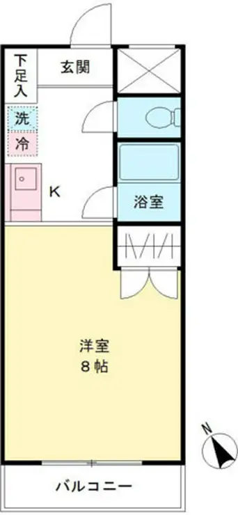 パラティーノ打越 3階階 間取り