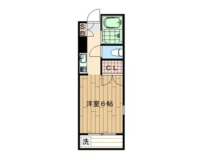 アップライズ和光(1K/3階)の間取り写真