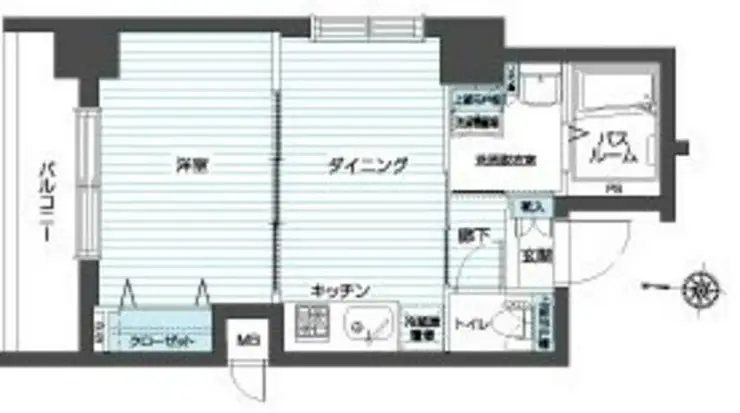 トーシンフェニックス方南町弐番館 5階階 間取り