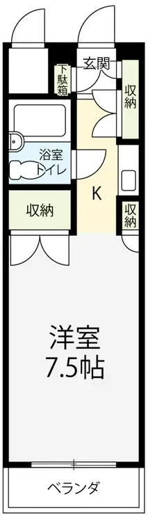 ワコーレ武蔵浦和 3階階 間取り