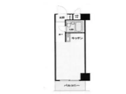 ライオンズマンション吉野町第11(ワンルーム/1階)の間取り写真