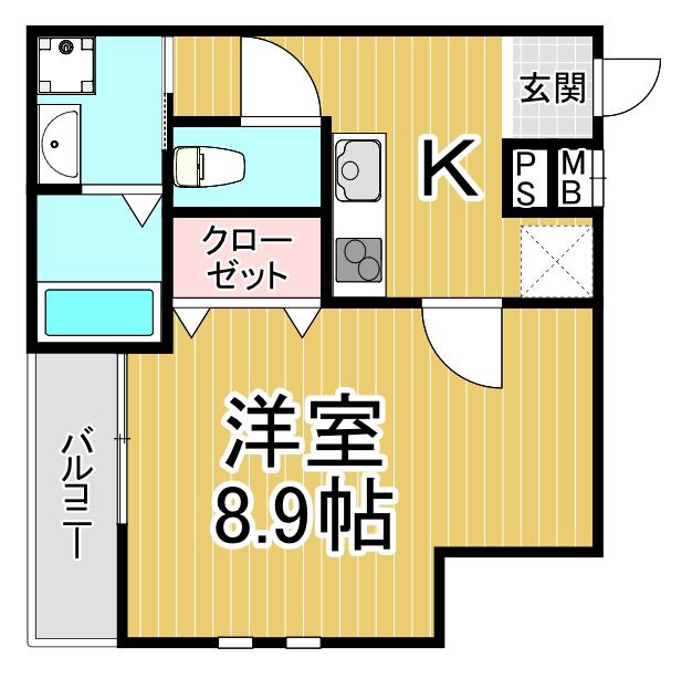 フジパレス長洲中通2番館