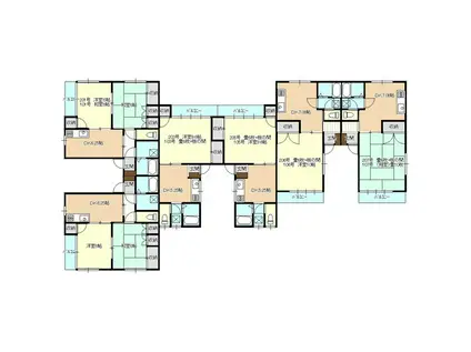 シティハウスヨシダC棟(1DK/1階)の間取り写真