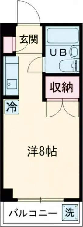 トモエハイツ 2階階 間取り