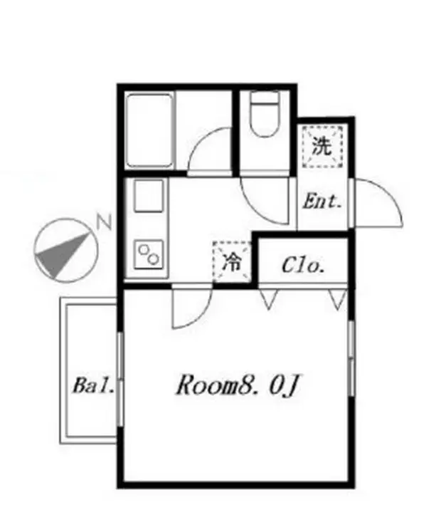 チェリーストーン 1階階 間取り