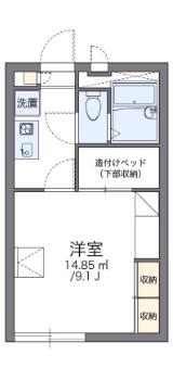レオパレスSTAY GOLD(1K/2階)の間取り写真