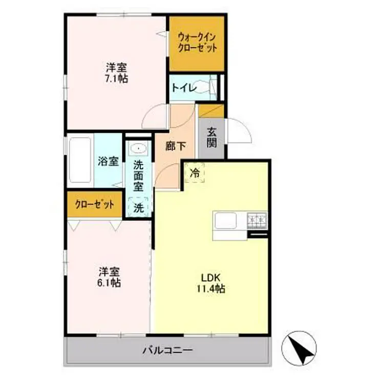 エコハウス 3階階 間取り