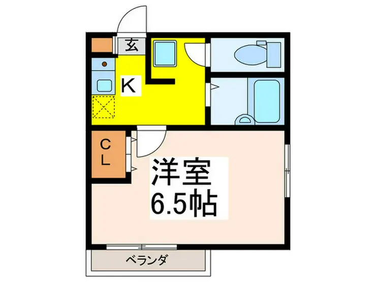 カーク・ド・シャルマン 1階階 間取り
