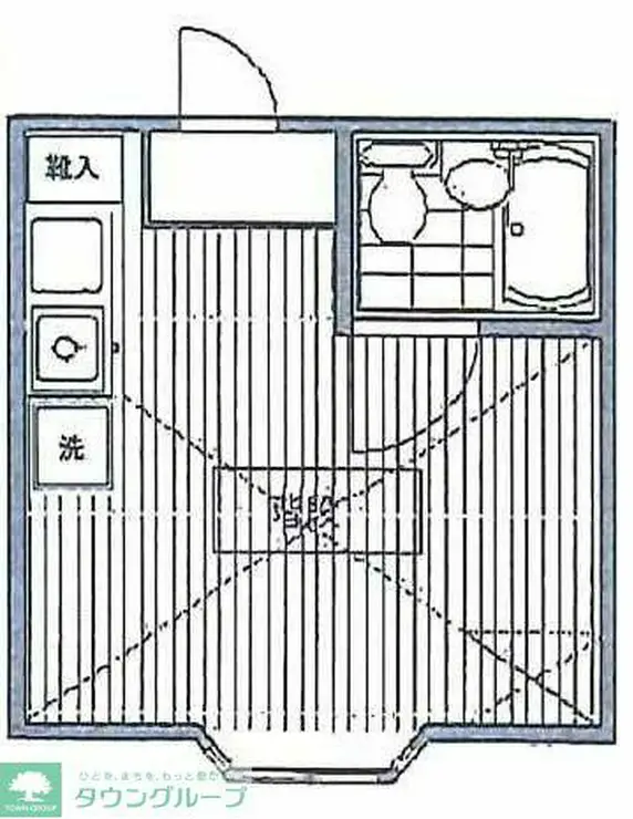 プラザUSA菊名 2階階 間取り