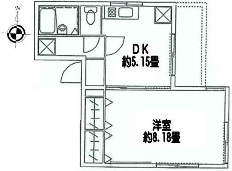 カルペディエム横浜前里 3階階 間取り