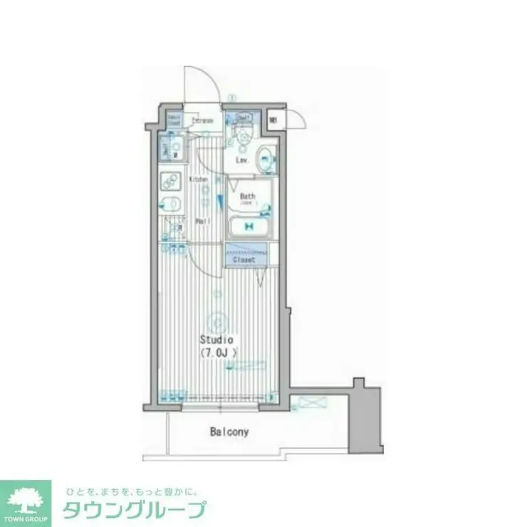 ガーラ・グランディ大森 10階階 間取り